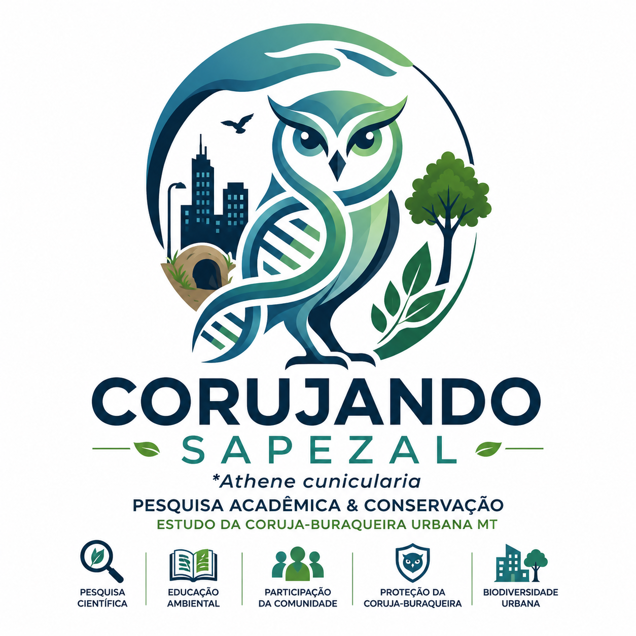 Logo Projeto Corujando